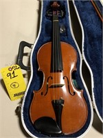 VIRZI Violin W/Case & Extra Strings