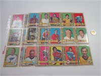 36 cartes de hockey vintage