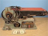 *Delta 4" Belt/6" Disc Sander, Works Great