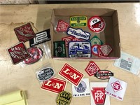 Lot RR Patches & Stickers