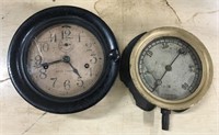 SethThomas Clock & Lonegran Gauge