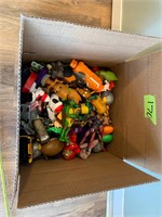 Large box lot of toys and action figures