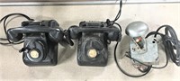 (2) Rotary Phones from Railroad