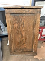 Nice Oak PRR Ticket Cabinet w/ fitted interior