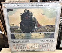 1929 PRR Calendar, 1 Date Pad, no tear sheet