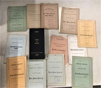 Lot Annual Reports, WMRR & WVC&P, late 1800's