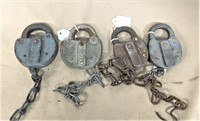 (4) PRR Locks, no keys