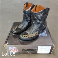 NEW NFL Dallas Cowboys Womens Leather Boots