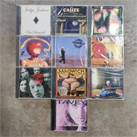 Assortment of 10 NEW CDs