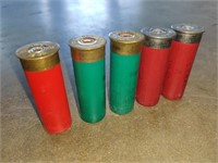 5 rounds 12 Gauge Shotgun shells