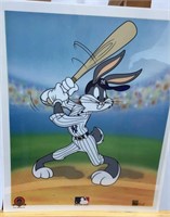 Bugs Bunny at Bat for the Yankees Sericel