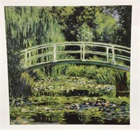 White Waterlilies Print by Claude Monet