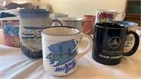 Mackinaw Bridge, Souvenir and Assorted Coffee Mugs