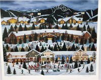 Alpine Winter Grandeur Print, Wooster Scott