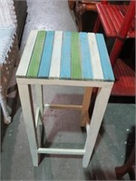 PAINTED WOOD PLANT STAND