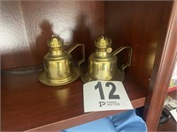 (2) Kerosene Lamp Bases (U230)