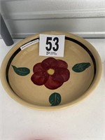 1940 Watt Pottery Spaghetti Bowl - 13" (U231)