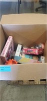 Box lot of miscellaneous toys