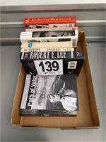 Box of (8) Books (Biographies) (U233)