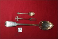 3pc Sterling Spoons & Forks