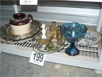 Contents of Shelf: Plated & Assorted Items (U234)