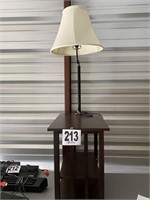 Table with Attached Lamp & Shade (U235)