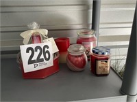 Christmas Candle Assortment (5 Pieces) (U235)
