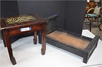 Small Table & Doll Bed