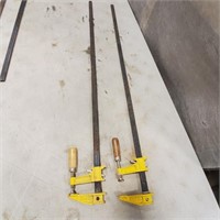 2-36" F Clamps