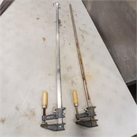 2-36" F Clamps