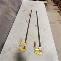 2-36" F Clamps