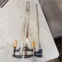 3-36" F Clamps