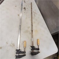 2-36" F Clamps