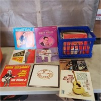 Johnny Cash, Hank Williams , Etc Records