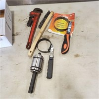 Filter Wrenches, Pipe Expander,  Pipe Wrench