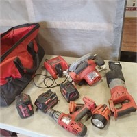 Milwaukee Battery Tools As is