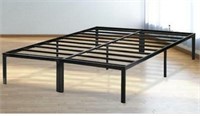 Metal platform bed frame