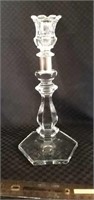 Glass candle stick holder