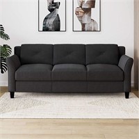 Lifestyle Solutions Hartford Sofa in Black