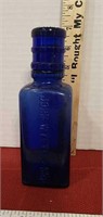 Vintage Cobalt Blue John Wyeth & Bros Bottle