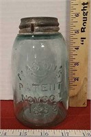 Mason’s Jar  Patent Nov 30, 1858