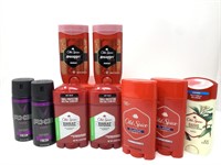 New men's Old Spice and Axe deodorant lot
