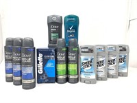 New men's deodorant lot