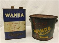 WANDA LUBRICANT AND GREASE CAN