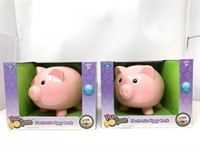 Two new electronic piggy banks!