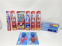 Mix Lot - Colgate Toothbrushes & Crest Pro Health