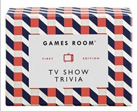 Games room tv show trivia