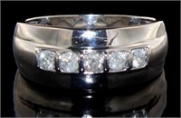 Men's 1/2 ct Diamond Comfort Band Ring