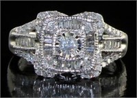 10kt Gold Brilliant Diamond Designer Ring