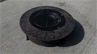 43” Patio Fire Pit W/New Inser& Cover